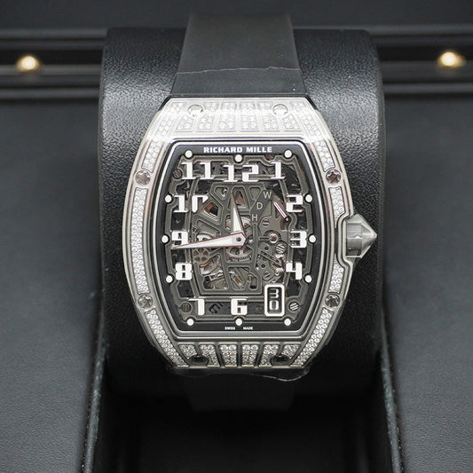Richard Mille RM67-01 Medium Set Factory Diamonds 40mm Openworked Dial