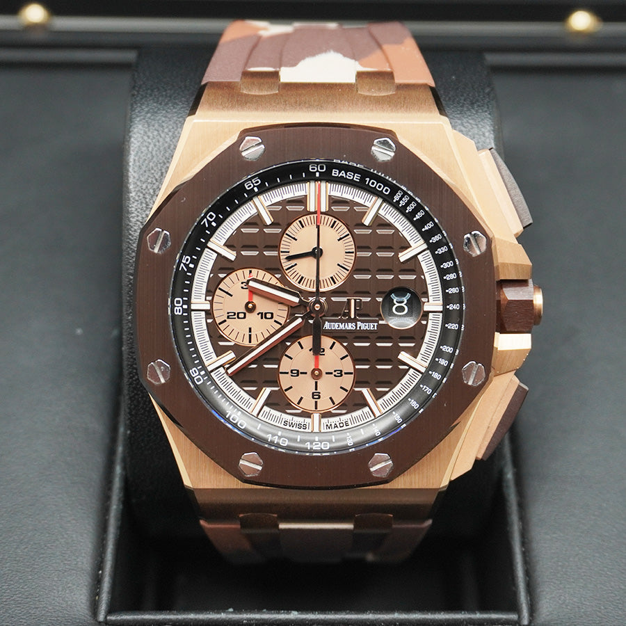 Audemars Piguet Limited Edition Royal Oak Offshore Chronograph 44mm 26401RO Brown Dial