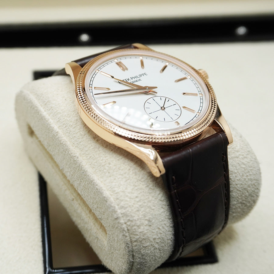 Patek Philippe Calatrava 39mm 6119R-001 Silvery Dial