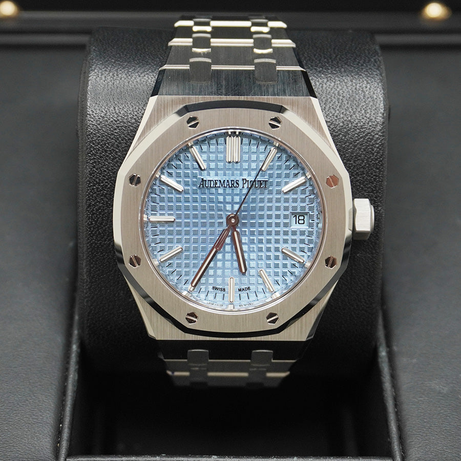 Audemars Piguet Royal Oak 37mm 15550ST.OO.1356ST.08 Light Blue Dial