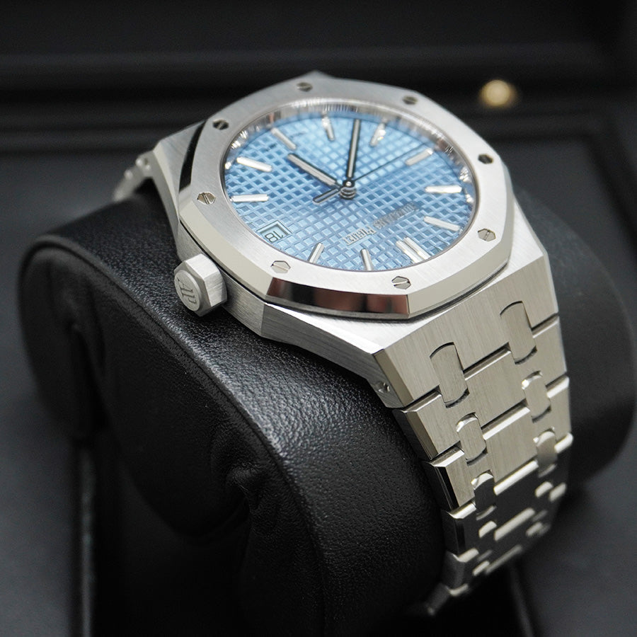 Audemars Piguet Royal Oak 37mm 15550ST.OO.1356ST.08 Light Blue Dial