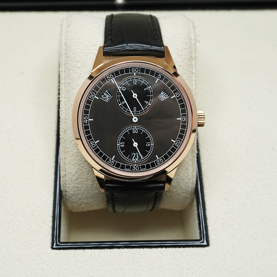 Patek Philippe Annual Calendar Complication Chronograph 40mm 5235R-50R-001 Graphite / Black Dial