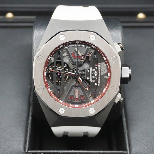 Audemars Piguet Royal Oak Concept Tourbillion Chronograph Limited 25 Pieces 44mm 26223TI Openworked Dial Pre-Owned