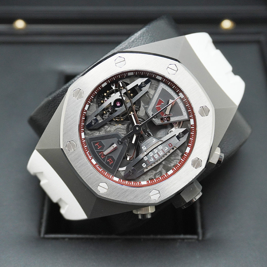 Audemars Piguet Royal Oak Concept Tourbillion Chronograph Limited 25 Pieces 44mm 26223TI Openworked Dial Pre-Owned