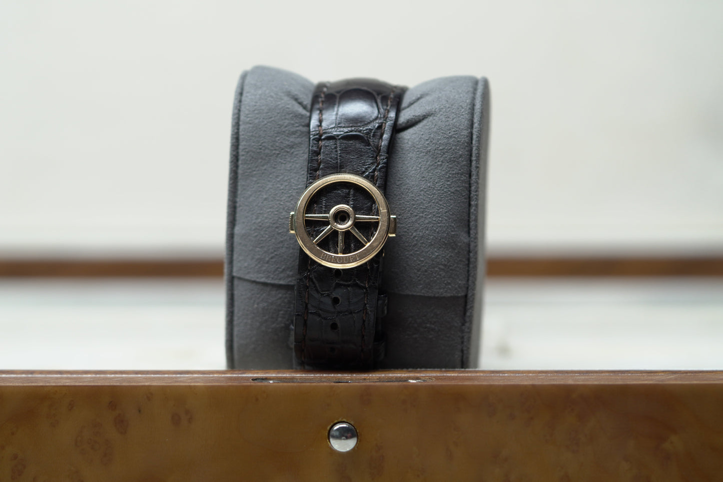 Breguet Marine 40 mm Silver Dial 18k Rose Gold Brown Leather Strap 5517BR/12/9ZU