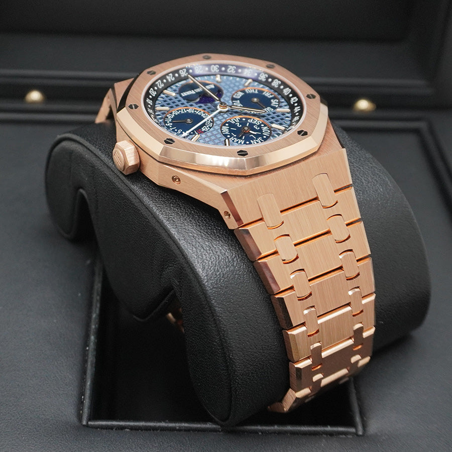 Audemars Piguet Royal Oak Perpetual Calendar 41mm 26574OR Blue Dial Pre-Owned
