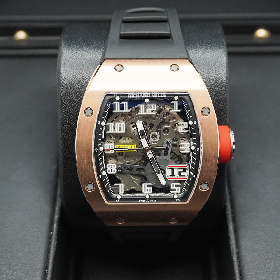 Richard Mille RM29 Rose Gold 48mm Openworked Dial Pre-Owned
