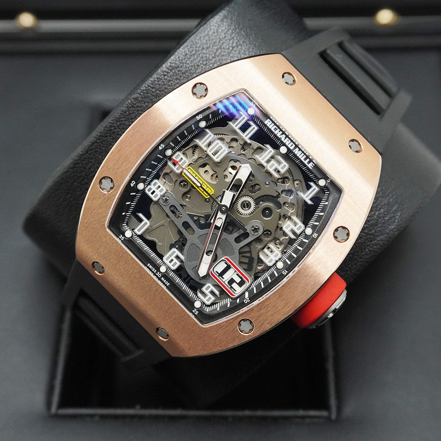 Richard Mille RM29 Rose Gold 48mm Openworked Dial Pre-Owned