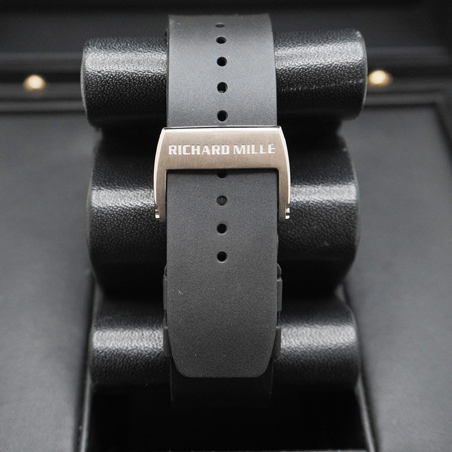 Richard Mille Chronograph RM11-FM Felipe Massa White Gold 50mm Openworked Dial