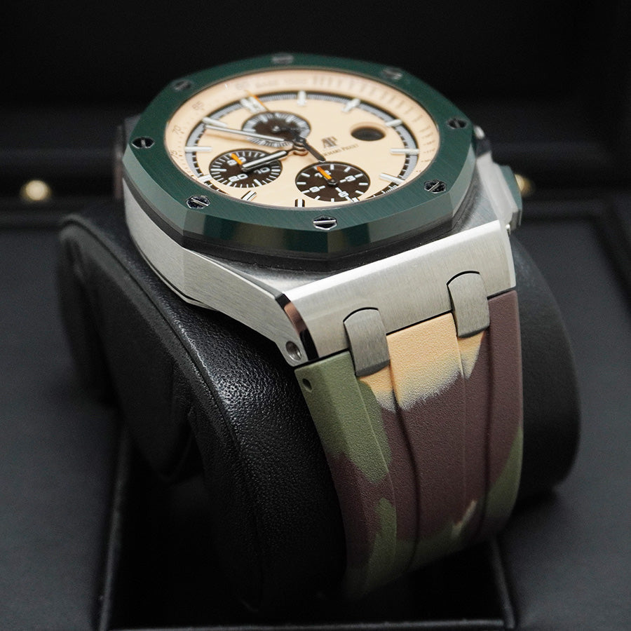 Audemars Piguet Royal Oak Offshore Chronograph 44mm 26400SO Beige Dial Pre-Owned