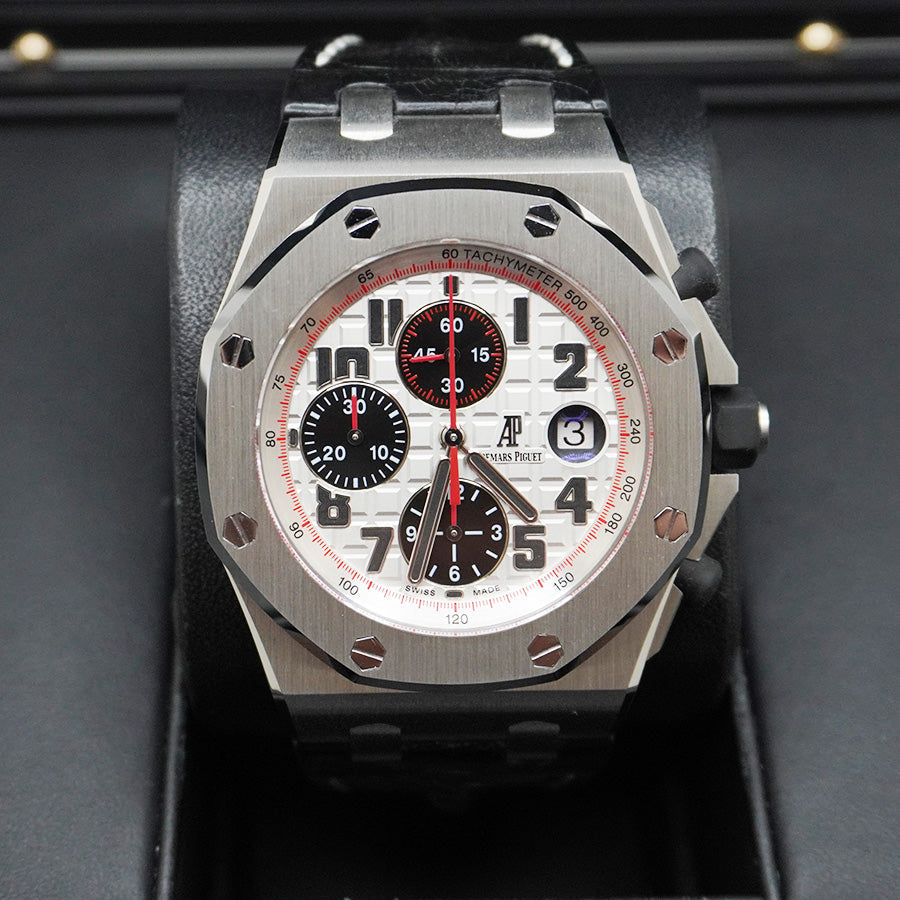 Audemars Piguet Royal Oak Offshore Chronograph 42mm 26170ST White Dial Pre-Owned