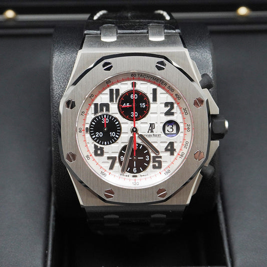 Audemars Piguet Royal Oak Offshore Chronograph 42mm 26170ST White Dial Pre-Owned