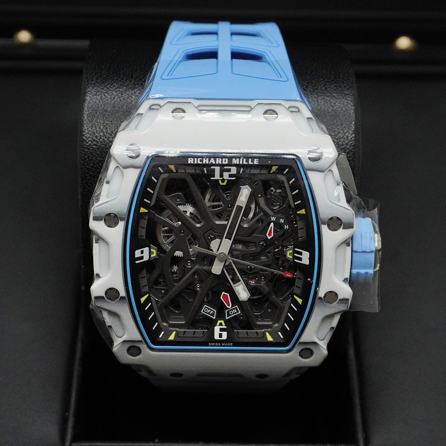Richard Mille Rafael Nadal RM35-03 Automatic Winding Carbon Fibre Quartz 50mm Openworked Dial