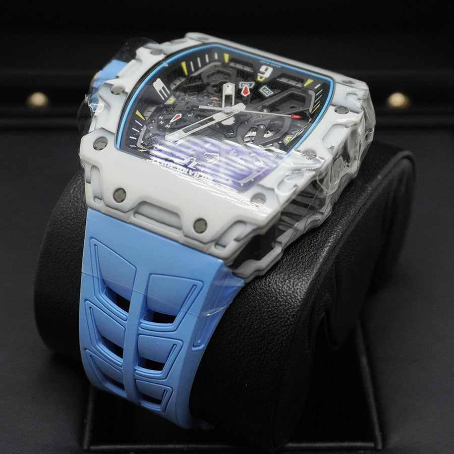 Richard Mille Rafael Nadal RM35-03 Automatic Winding Carbon Fibre Quartz 50mm Openworked Dial