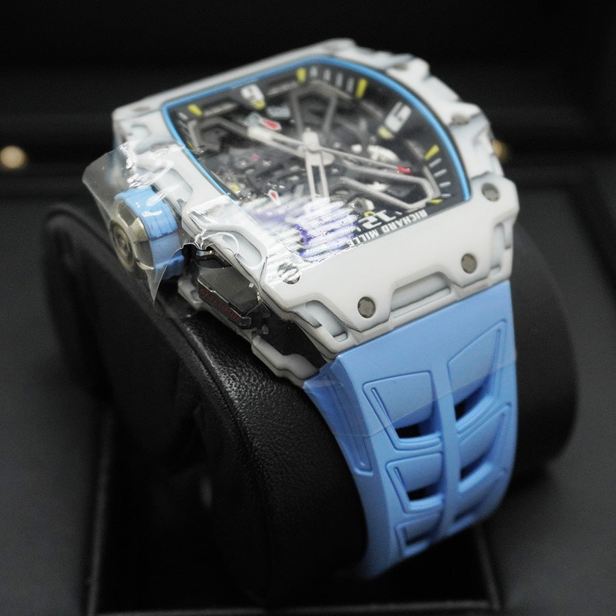 Richard Mille Rafael Nadal RM35-03 Automatic Winding Carbon Fibre Quartz 50mm Openworked Dial