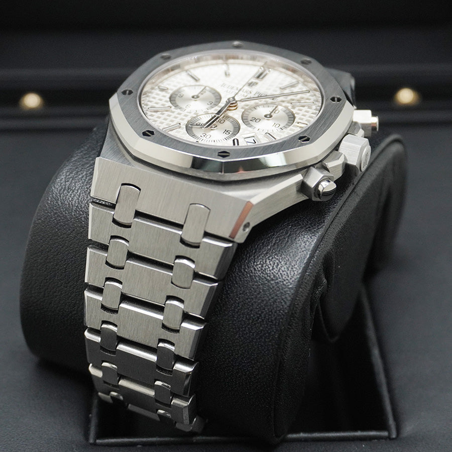 Audemars Piguet Royal Oak Chronograph 41mm 26320ST White Dial Pre-Owned