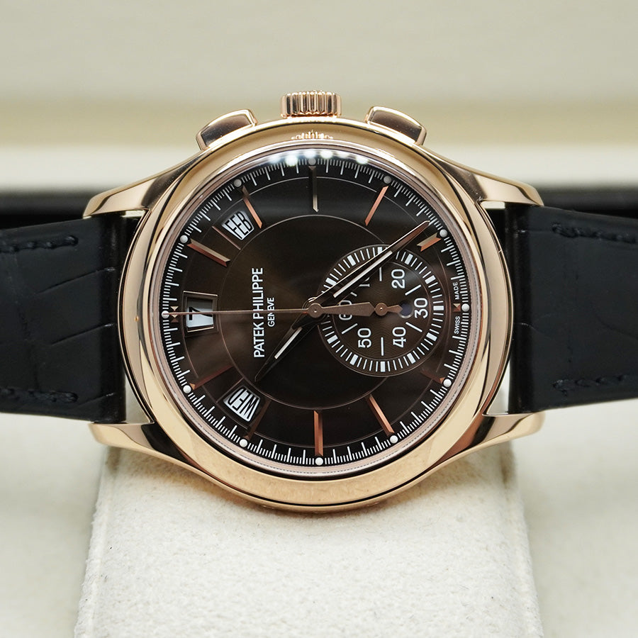 Patek Philippe Annual Calendar Chronograph Complication 42mm 5905R Chocolate Dial
