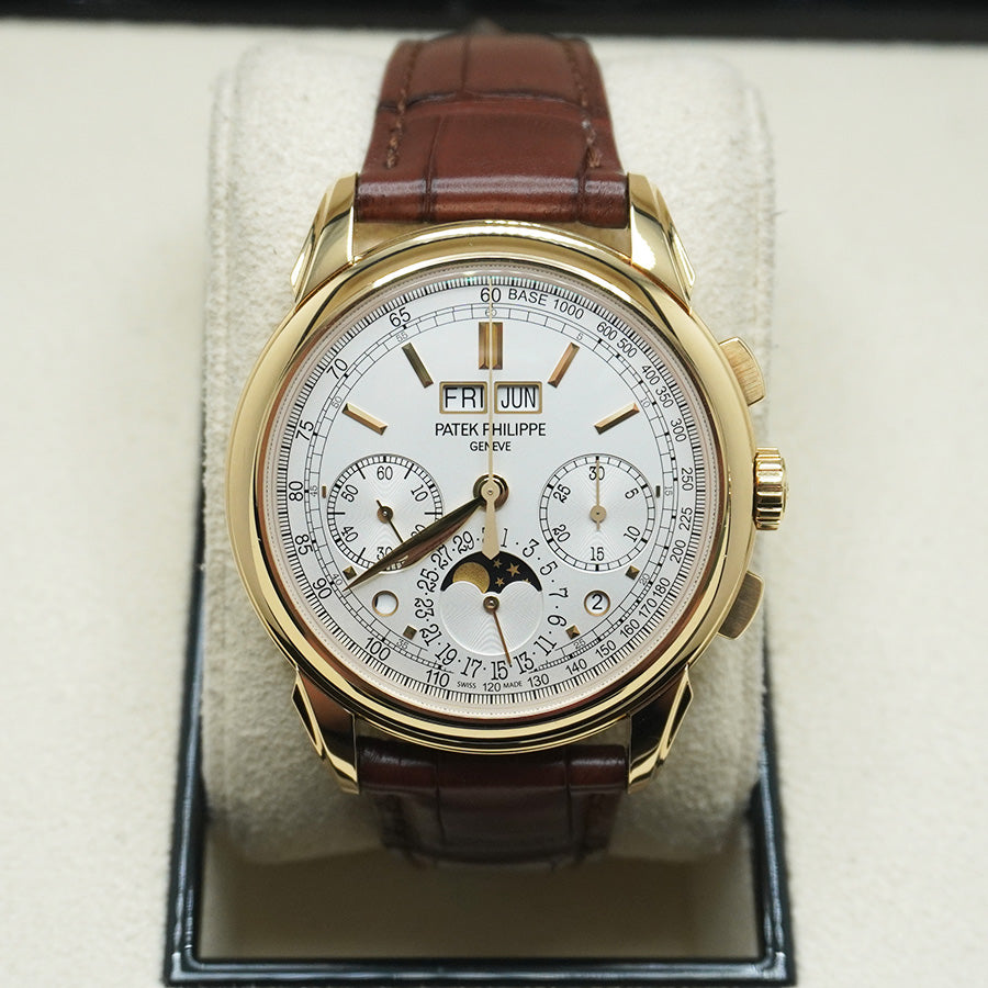 Patek Philippe Grand Complications Perpetual Calendar Chronograph 41mm 5270J Silver Dial