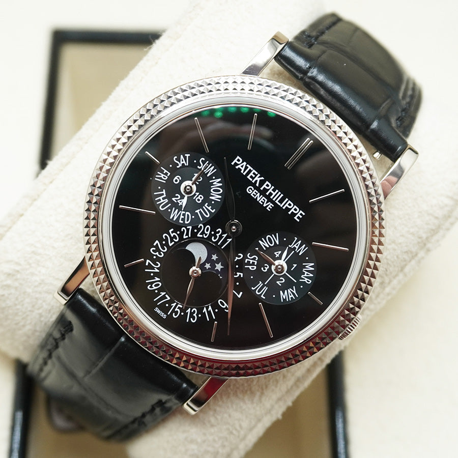 Patek Philippe Grand Complications Perpetual Calendar 38mm 5139G Black Dial Pre-Owned