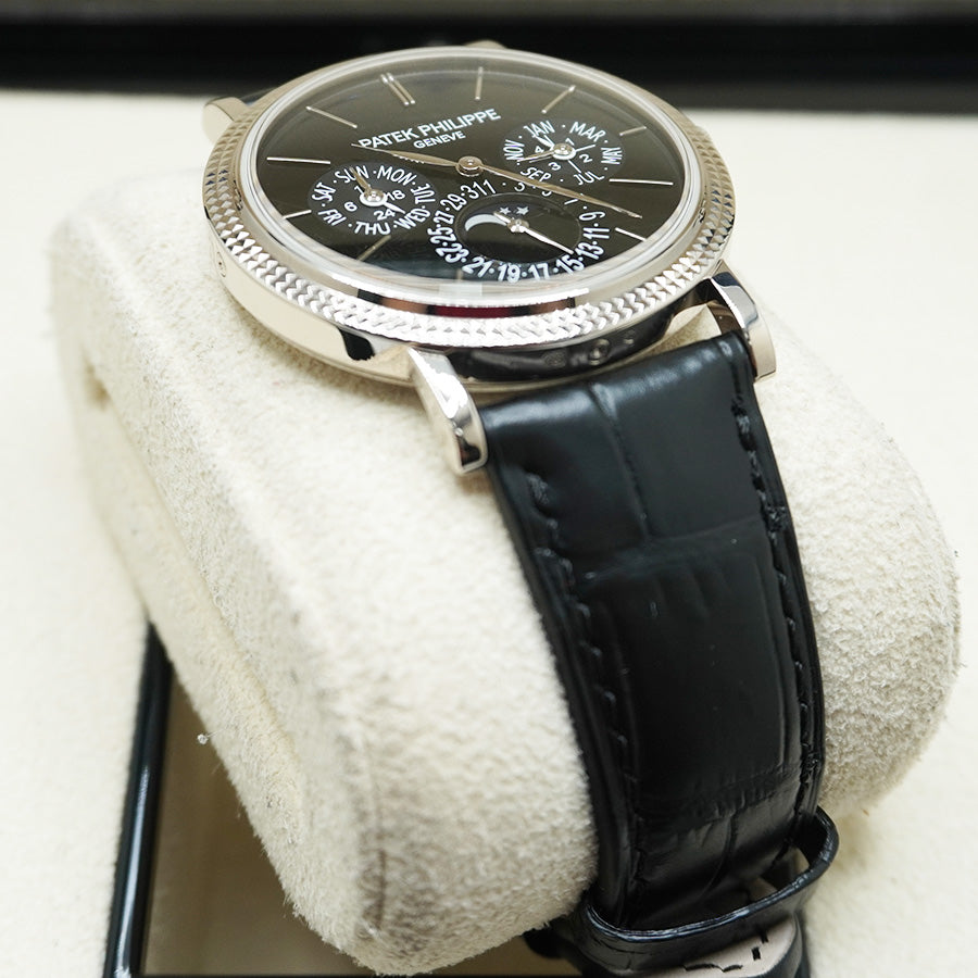 Patek Philippe Grand Complications Perpetual Calendar 38mm 5139G Black Dial Pre-Owned