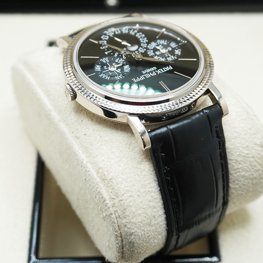 Patek Philippe Grand Complications Perpetual Calendar 38mm 5139G Black Dial Pre-Owned