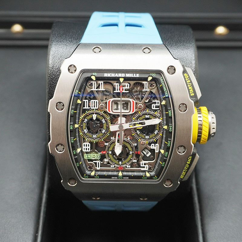 Richard Mille Chronograph RM11-03 Titanium 50mm Openworked Dial