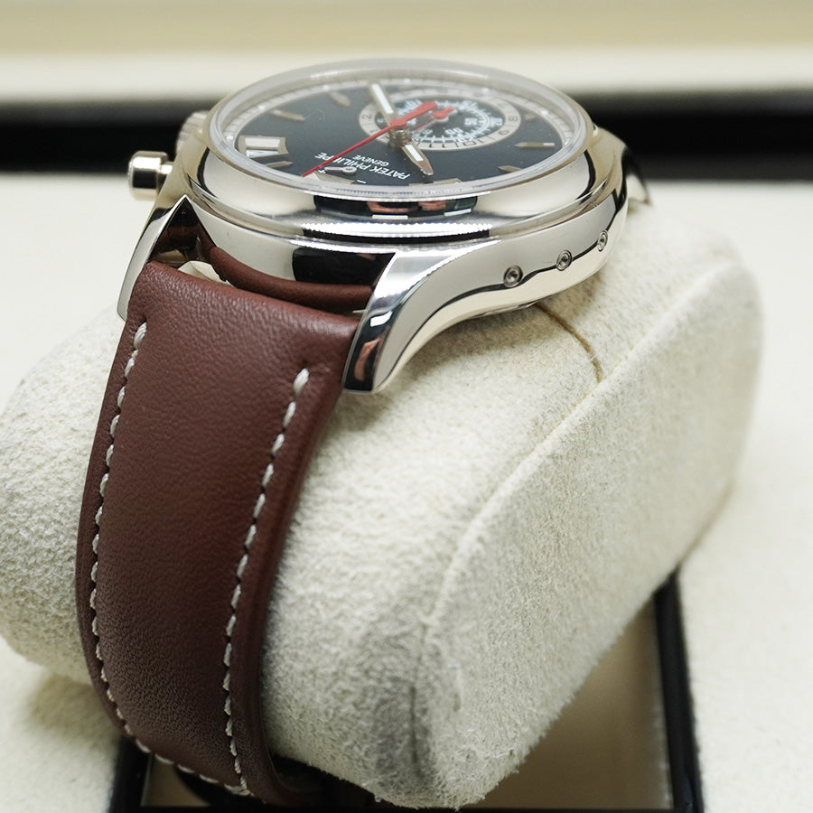 Patek Philippe Annual Calendar Chronograph Complication 40mm 5960/01G Blue Dial Pre-Owned