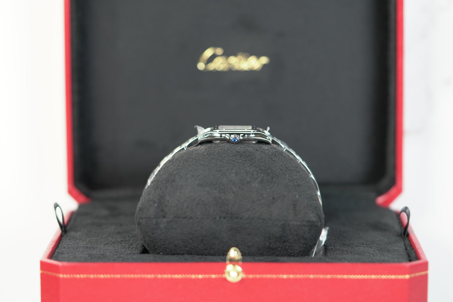 Cartier Panthère 23 mm x 30 mm Small Steel Silver Dial Bracelet WSPN0013