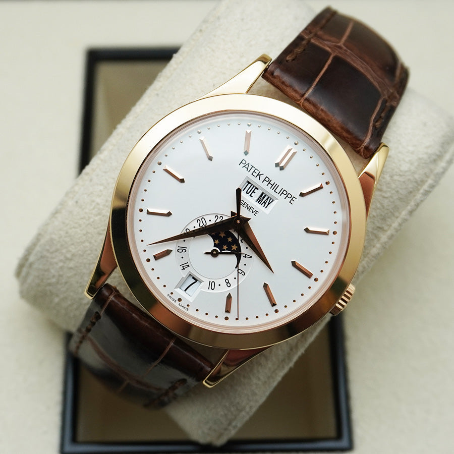 Patek Philippe Annual Calendar Complication 38mm 5396R Silver Dial