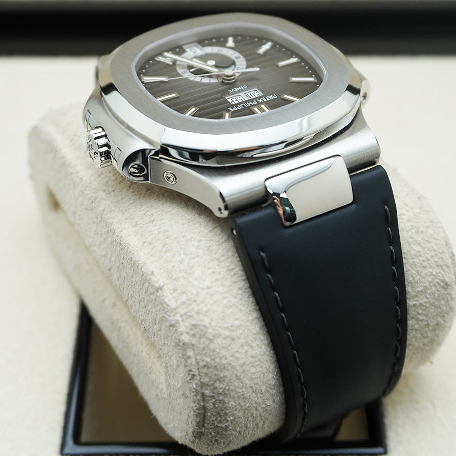 Patek Philippe Nautilus Annual Calendar Moon Phase 40mm 5726A Black Dial Pre-Owned