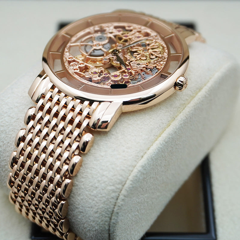 Patek Philippe Ultra-Thin Complication 39mm 5180-1R-001 Openworked Hand-Engraved Dial