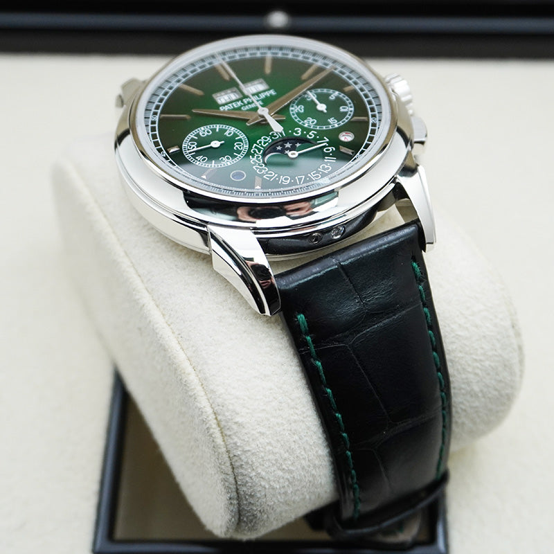 Patek Philippe Grand Complications Perpetual Calendar Chronograph 41mm 5270P Green Dial