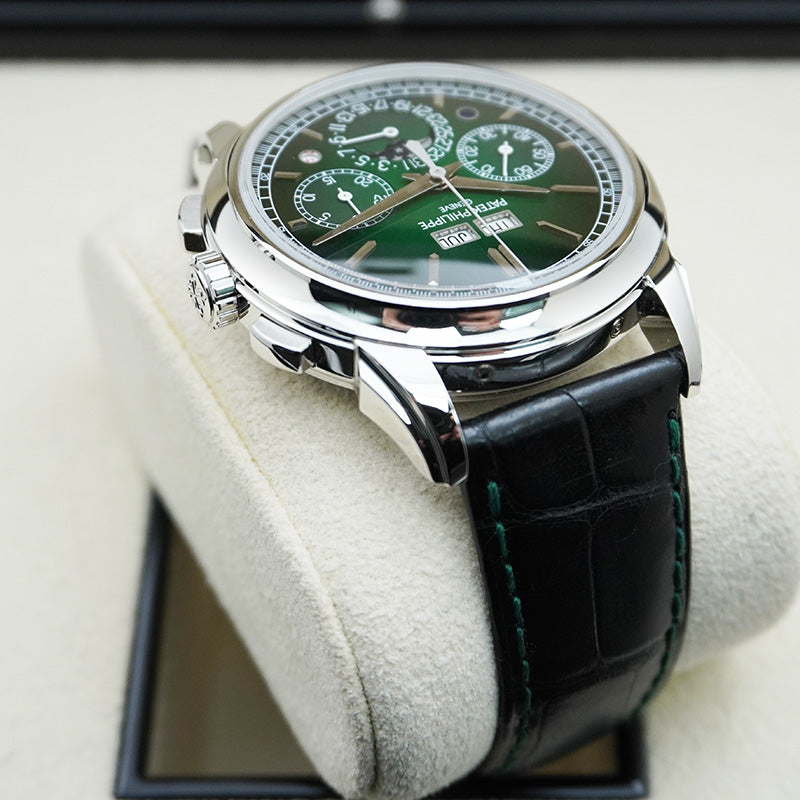 Patek Philippe Grand Complications Perpetual Calendar Chronograph 41mm 5270P Green Dial