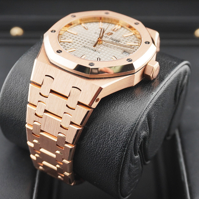 Audemars Piguet Royal Oak 37mm 15450OR Grey Dial Pre-Owned