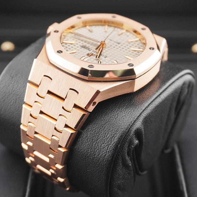 Audemars Piguet Royal Oak 37mm 15450OR Grey Dial Pre-Owned