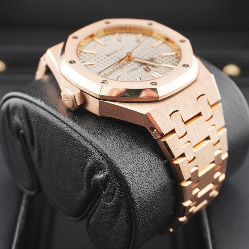 Audemars Piguet Royal Oak 37mm 15450OR Grey Dial Pre-Owned