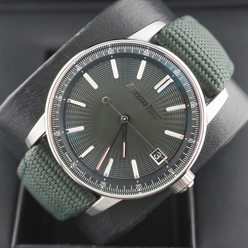 Audemars Piguet Code 11.59 Selfwinding 41mm 15210ST.OO.A056KB.01 Green Dial