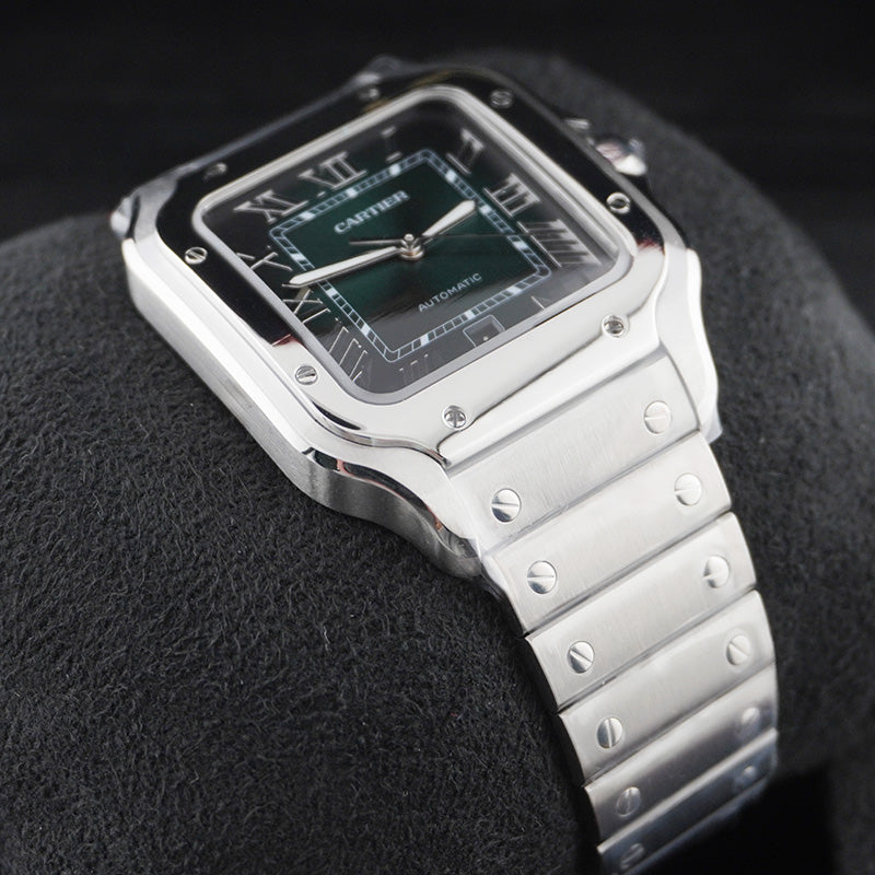 Cartier Santos 40mm Large Model WSSA0062 Green Dial