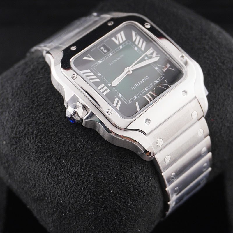 Cartier Santos 40mm Large Model WSSA0062 Green Dial