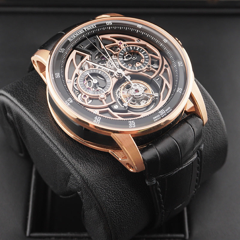 Audemars Piguet Code 11.59 Self Winding Flying Tourbillon Chronograph 41mm 26399NR.OO.D002KB.01 Black Dial