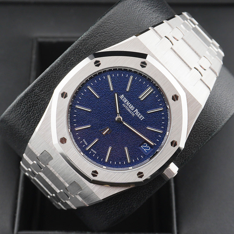 Audemars Piguet Royal Oak "Jumbo" Extra-Thin 39mm 16202BC.OO.1240BC.02 Tuscan Blue Dial