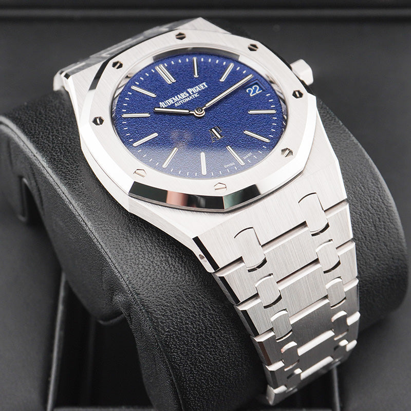 Audemars Piguet Royal Oak "Jumbo" Extra-Thin 39mm 16202BC.OO.1240BC.02 Tuscan Blue Dial
