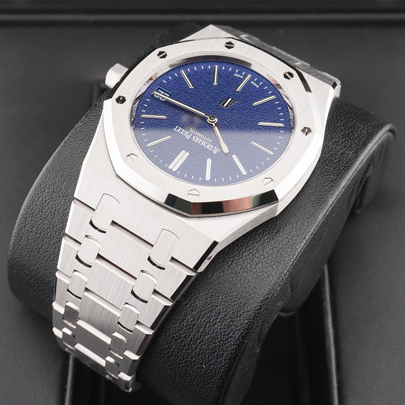 Audemars Piguet Royal Oak "Jumbo" Extra-Thin 39mm 16202BC.OO.1240BC.02 Tuscan Blue Dial