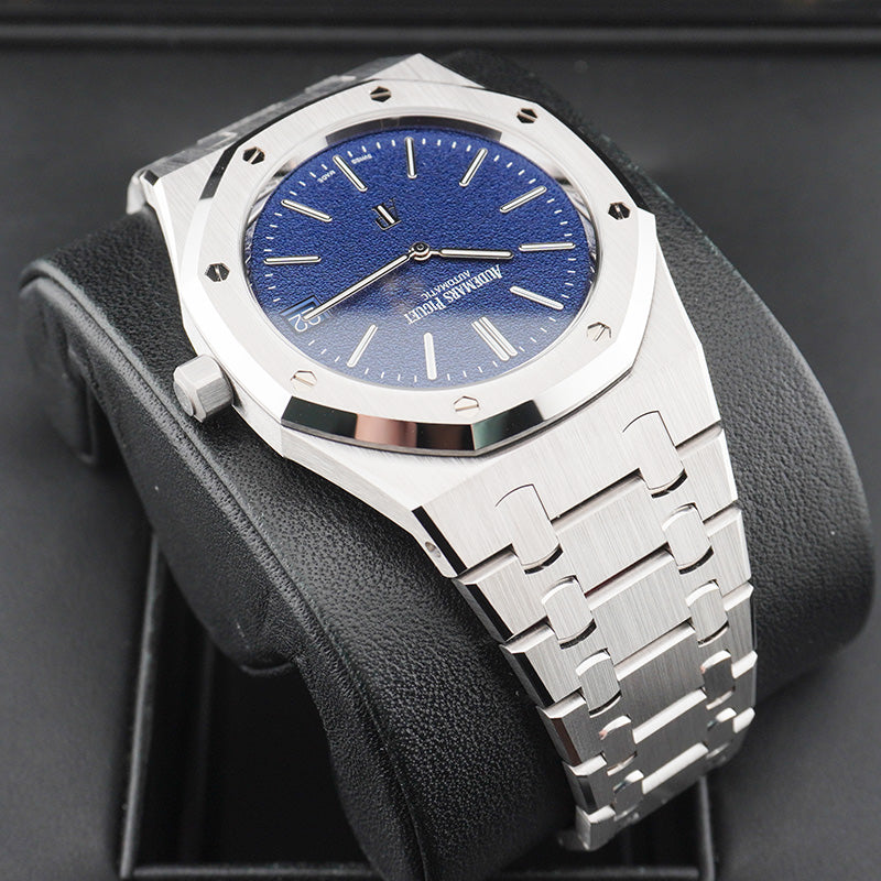 Audemars Piguet Royal Oak "Jumbo" Extra-Thin 39mm 16202BC.OO.1240BC.02 Tuscan Blue Dial