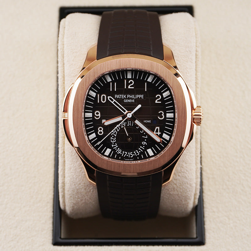 Patek Philippe Aquanaut Dual Time 40mm 5164R Brown Dial