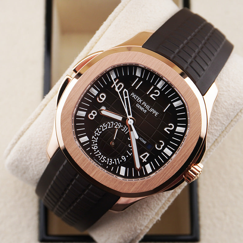 Patek Philippe Aquanaut Dual Time 40mm 5164R Brown Dial