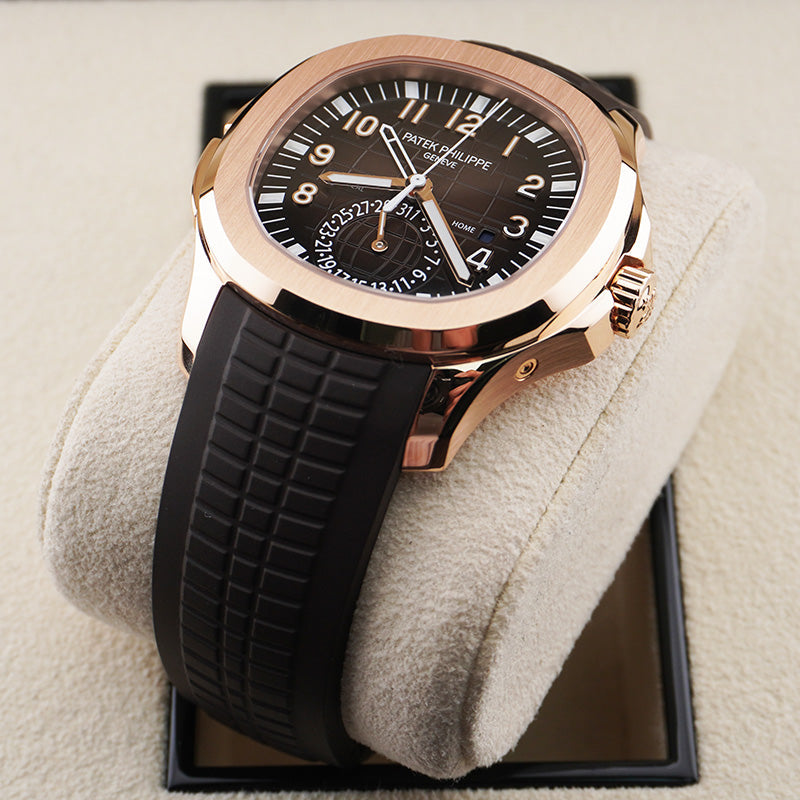 Patek Philippe Aquanaut Dual Time 40mm 5164R Brown Dial