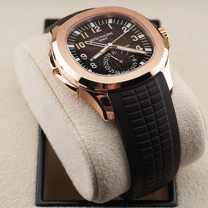 Patek Philippe Aquanaut Dual Time 40mm 5164R Brown Dial