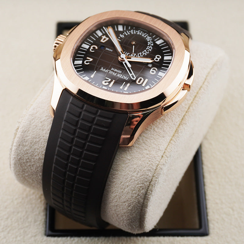 Patek Philippe Aquanaut Dual Time 40mm 5164R Brown Dial