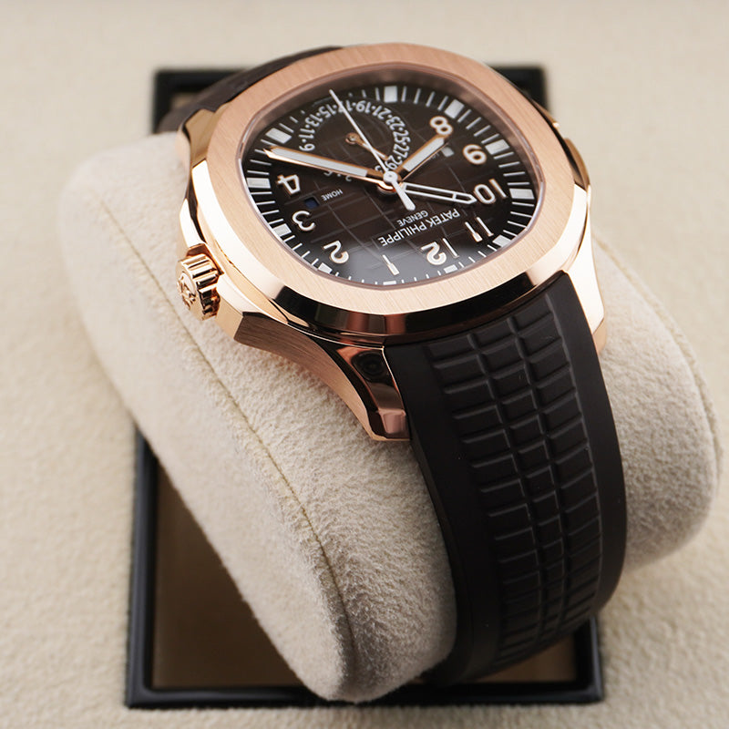 Patek Philippe Aquanaut Dual Time 40mm 5164R Brown Dial